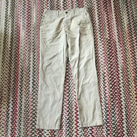 Men’s American Eagle Original Straight Khaki 32x34 - Picture 1 of 4